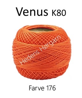 Venus K80 farve 176 Mørk orange